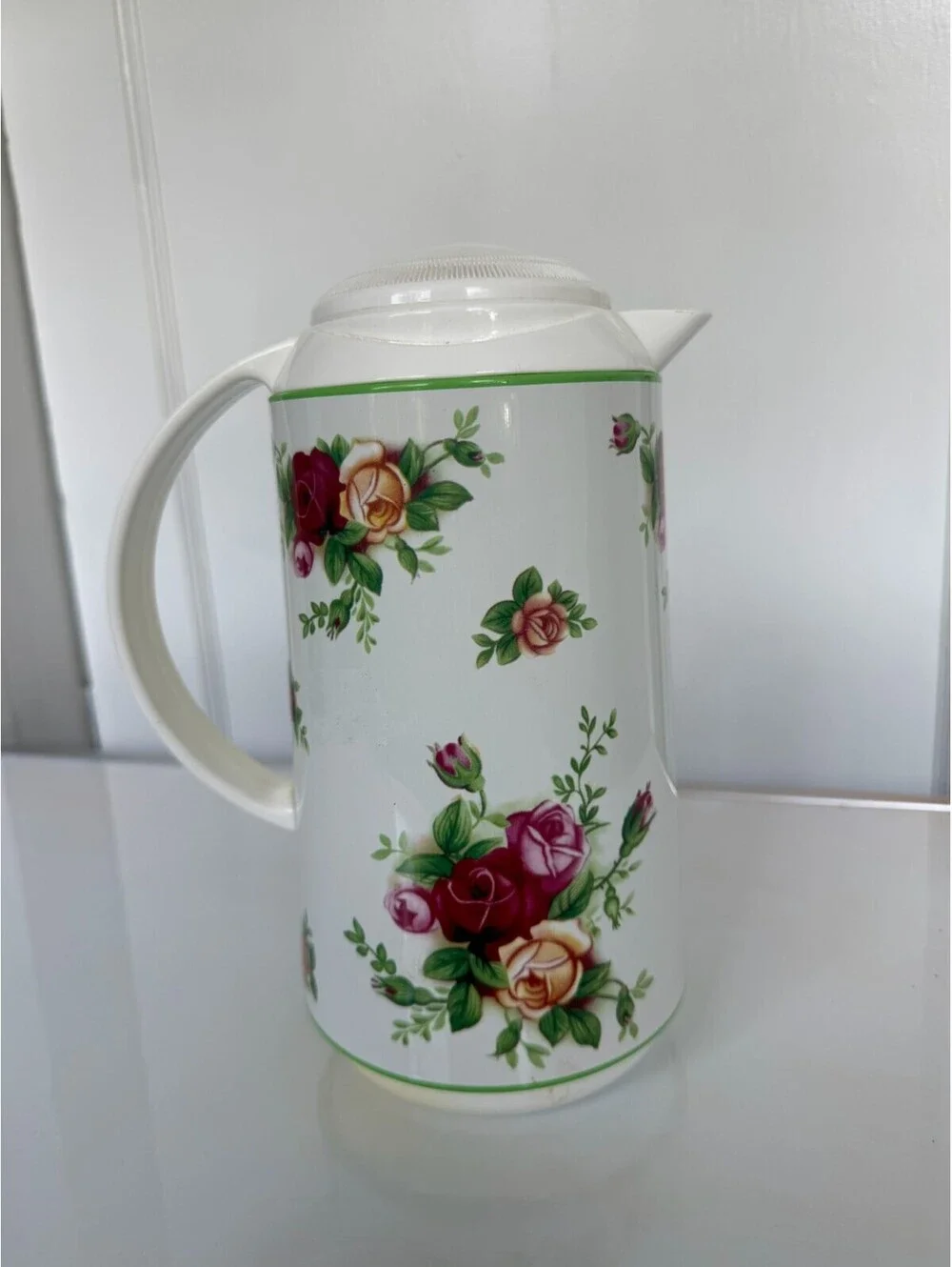 Royal Albert Old Country Roses Insulated Carafe 8 Cup Pink Rose